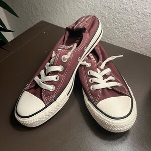 Converse Shoreline Chucks Brown Slip on Elastic Sneakers 7